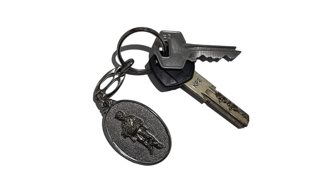 House keys representing home ownership and a mortgage